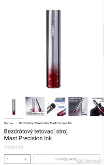Strojček na tetovanie a PMU novy+ príslušenstvo