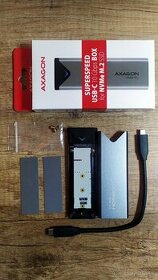 AXAGON EEM2-UG2 , m.2 NVMe box pre SSD disk