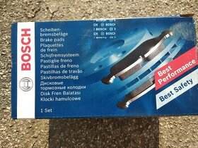 Bosch sada brzdových platničiek - 1