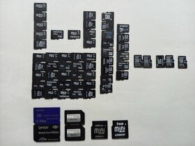 Pamäťové karty Micro SD Mini SD Memory Stick M2