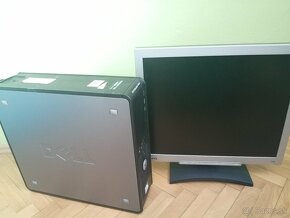 Dell stolný PC Optiplex 780+monitor BenQ