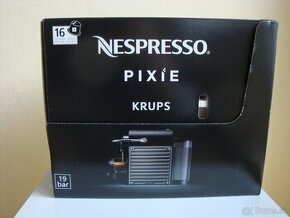 Kapsulový kávovar Nespresso Krups Pixie v origin. škatuli