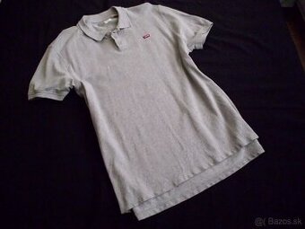 Levis pánske sivé polo tričko L-XL