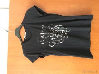 GAUDI originál black damske tricko S/M