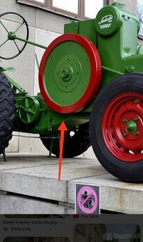Traktor Svoboda (Vaha, protivaha, zotrvacnik)