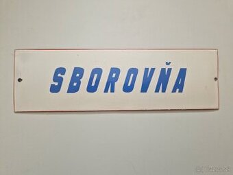 Tabulka"SBOROVŇA"