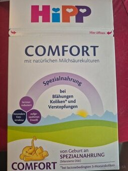 Predám hipp comfort mlieko neotvorene