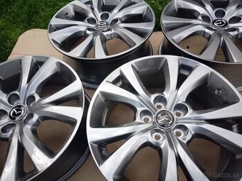 MAZDA 18" 5x114,3 Snímače TPMS ORIG.HLINÍKOVÉ DISKY+KIA,