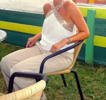 Krásny elegantný overal PROMOD - veľ. 40