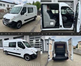 Renault Master 2.3 Dci, L2H2, 7 - miestny, odpočet DPH 