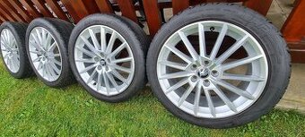 R17 5x100 + 215/45r17 letne škoda