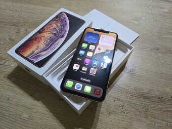 Iphone XS Max Gold v super stave plnefunkcny s novou baterio