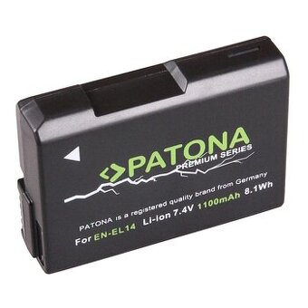 Nová batéria EN-EL14 Patona nepoužitá
