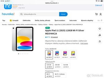 Tablet Apple iPad11” 2025