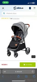 športový kočik Kinderkraft