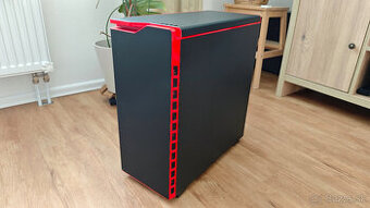 Predám NZXT H440 matná čierna/červená