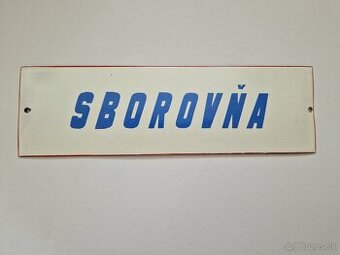 Tabulka "SBOROVŇA"