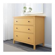 KÚPIM - Komoda Hemnes ŽLTÁ