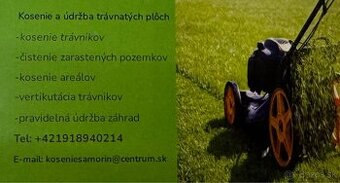 Kosenie a údržba pozemkov-Čistenie bazénov