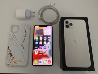 apple iphone 11 PRO 64gb Silver / Batéria 100%