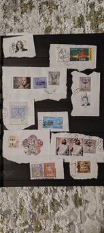 Poštove známky na obalkach