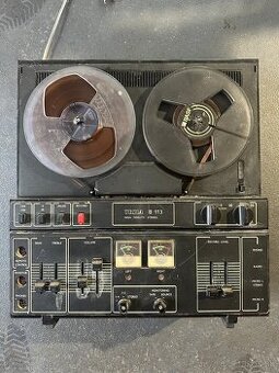 Predám magnetofón Tesla B113 s reprakom a mikrofónom