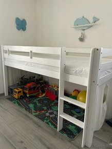 Vyvýšená detská posteľ 90x200 - 1