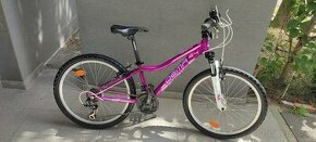 Predám detský bicykel 24 kola Dema fialovy