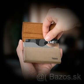 Kožená mini peňaženka/držiak na karty Balvi - l'Hédoniste