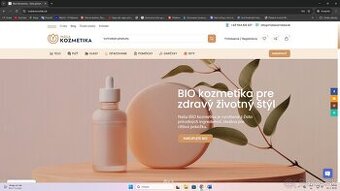 predam eshop zameraný na kozmetiku