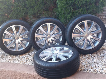 4-obute alu origi Ford 5x108 R17 J7/ET55 pneu 225/50 R17