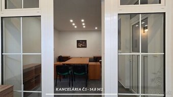Prenájom - 2 samostatné reprezentatívne kancelárie/ pries