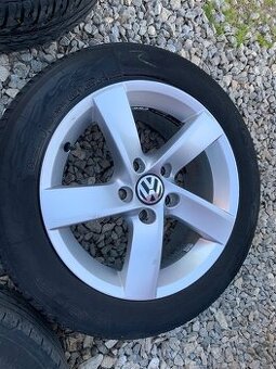 Predám elektrony VW 5x112 R16 + pneu 205/55 R16