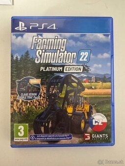 predám farming simulator 22 platinium edition