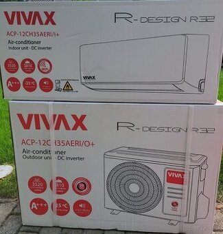 Predám úplne novú nastennu klimatizáciu Vivax R-Design 3,5kw