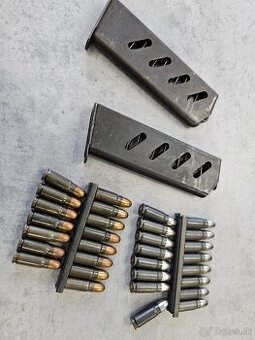 Zásobníky CZ vz 52 a strelivo 762x25 tokarev