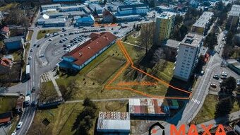 Pozemok pre komerčné využitie 1633m2 sídlsiko Žabník, Prievi