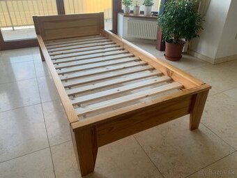 Postel 90x200 z masivu s novym rostom