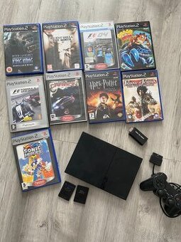 Playstation 2 hry + pamaťová karta