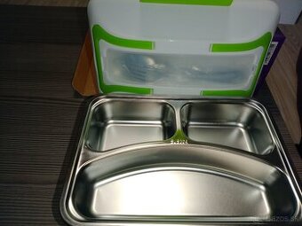 Ohrievací box na jedlo WARMY 12V/230V zelená