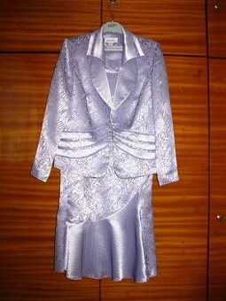 Svetlofialový kostým 3-dielny, veľkosť 46 - 1