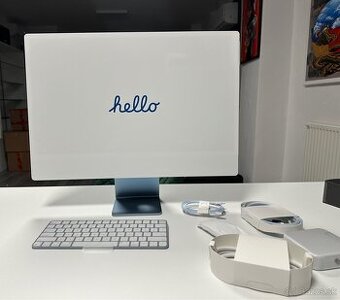 24 mesiacov ZARUKA iMac 24” M1 CTO 2TB SSD NOVY - 1