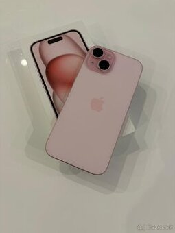 iPhone 15, 128GB, rose