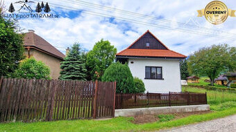 Útulná chalúpka na veľkom pozemku Jasenie Nízke Tatry