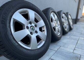 15" elektrony+letne pneu SKODA OCTAVIA 2