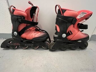 Predám dievčenské in-line korčule K2