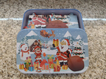 Vianočné puzzle - nové