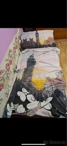 Predám bavlnené postelné obliečky Mickey&Minnie - 1