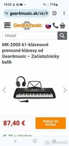 Klavír elektrický - 1