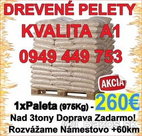 PELETY A1, Smrekové pelety, KVALITNÉ Pelety, PELET Lacno...